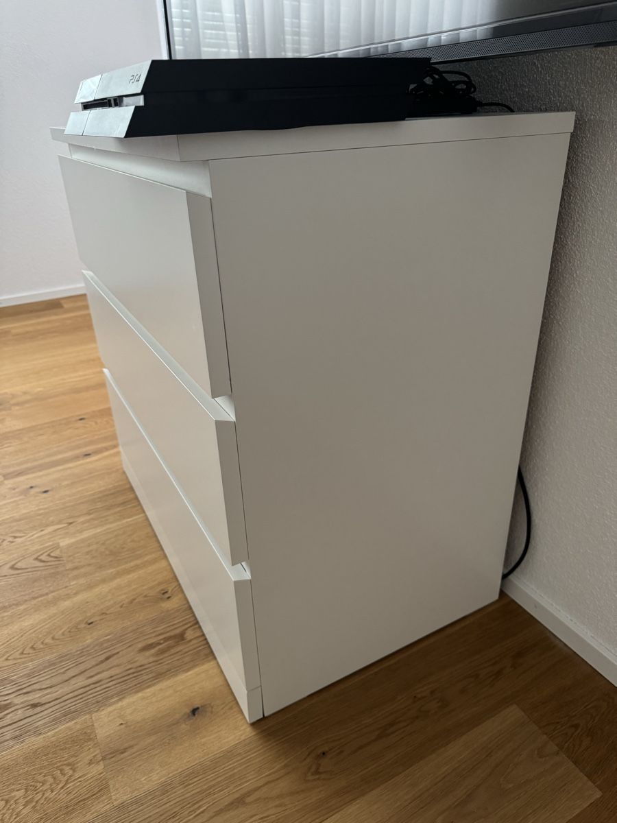 Ikea Commodes: Malm Kommode 3 Schubladen weiss – Neuf (Voir description) à Oberbüren par dijbdn 5