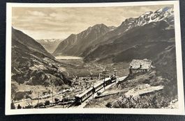 Fotokarte Berninabahn bei Poschiavo 