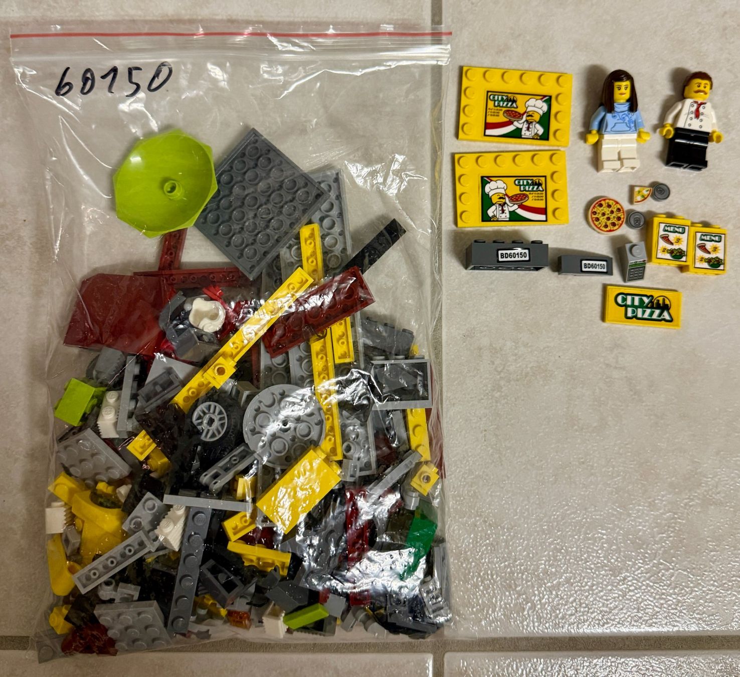 Lego Kit di costruzioni: Lego City 60150 - Pizza Van – Usato da Höri venduto da PSMarinho 1