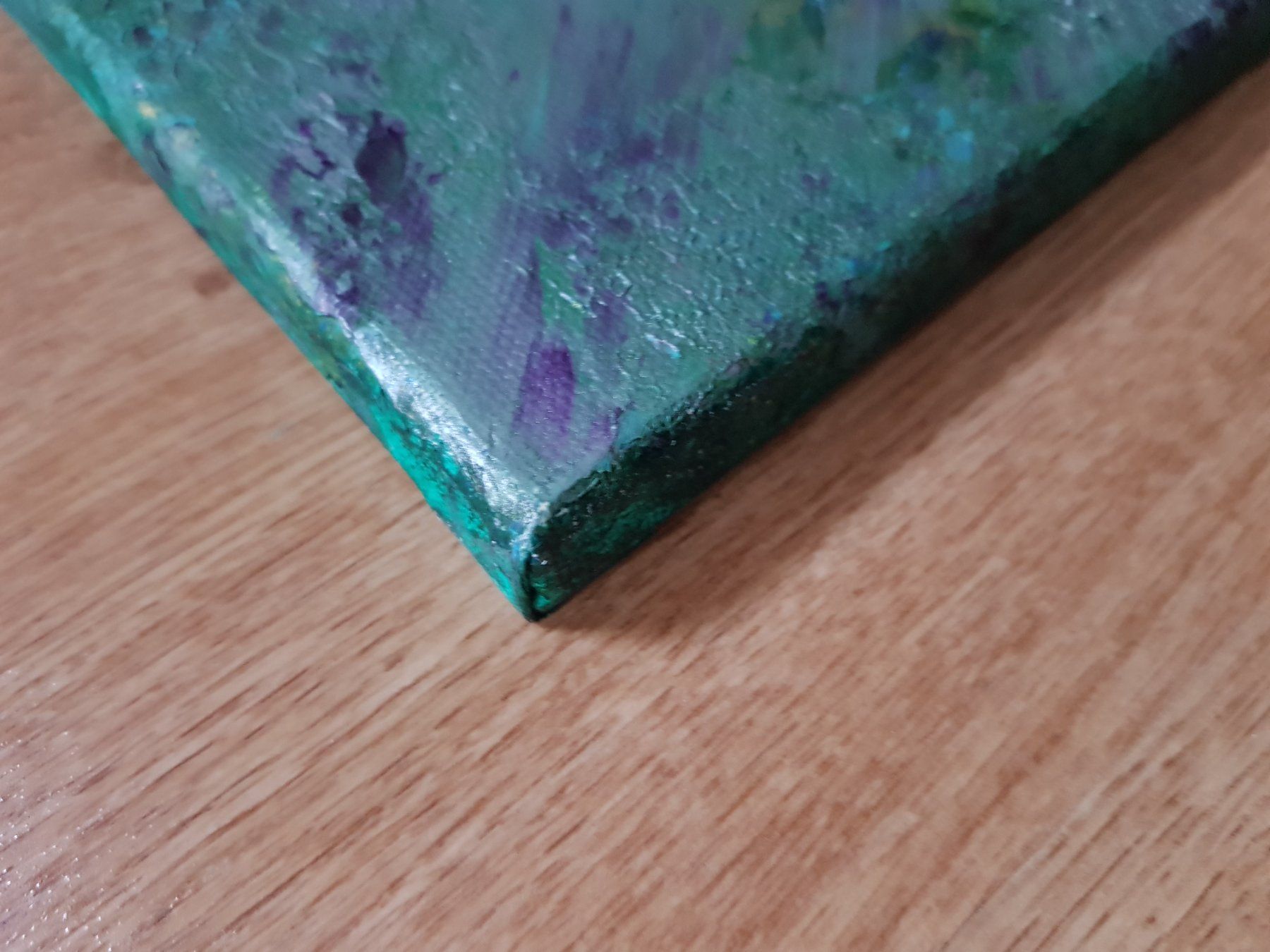 Gemälde: Painting: "If only...", 40 x 50 cm canvas frame – Neu und originalverpackt aus Turbenthal von viw_48fr 1