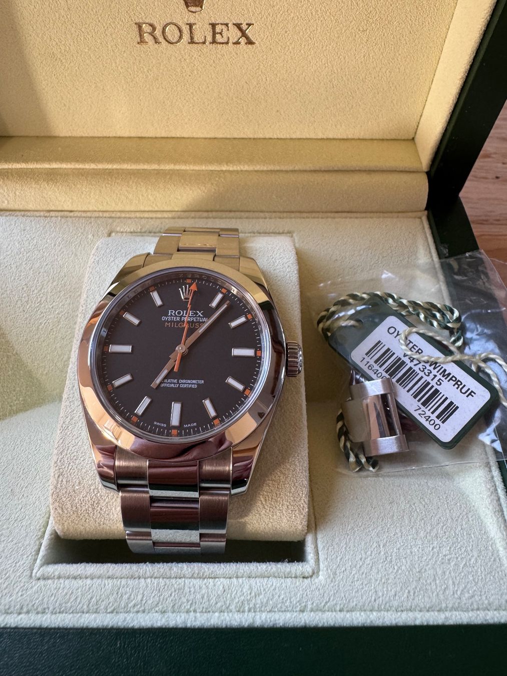 Rolex Uhren: Rolex Milgauss 116400 fullset – Gebraucht aus Genève von lweisz 3
