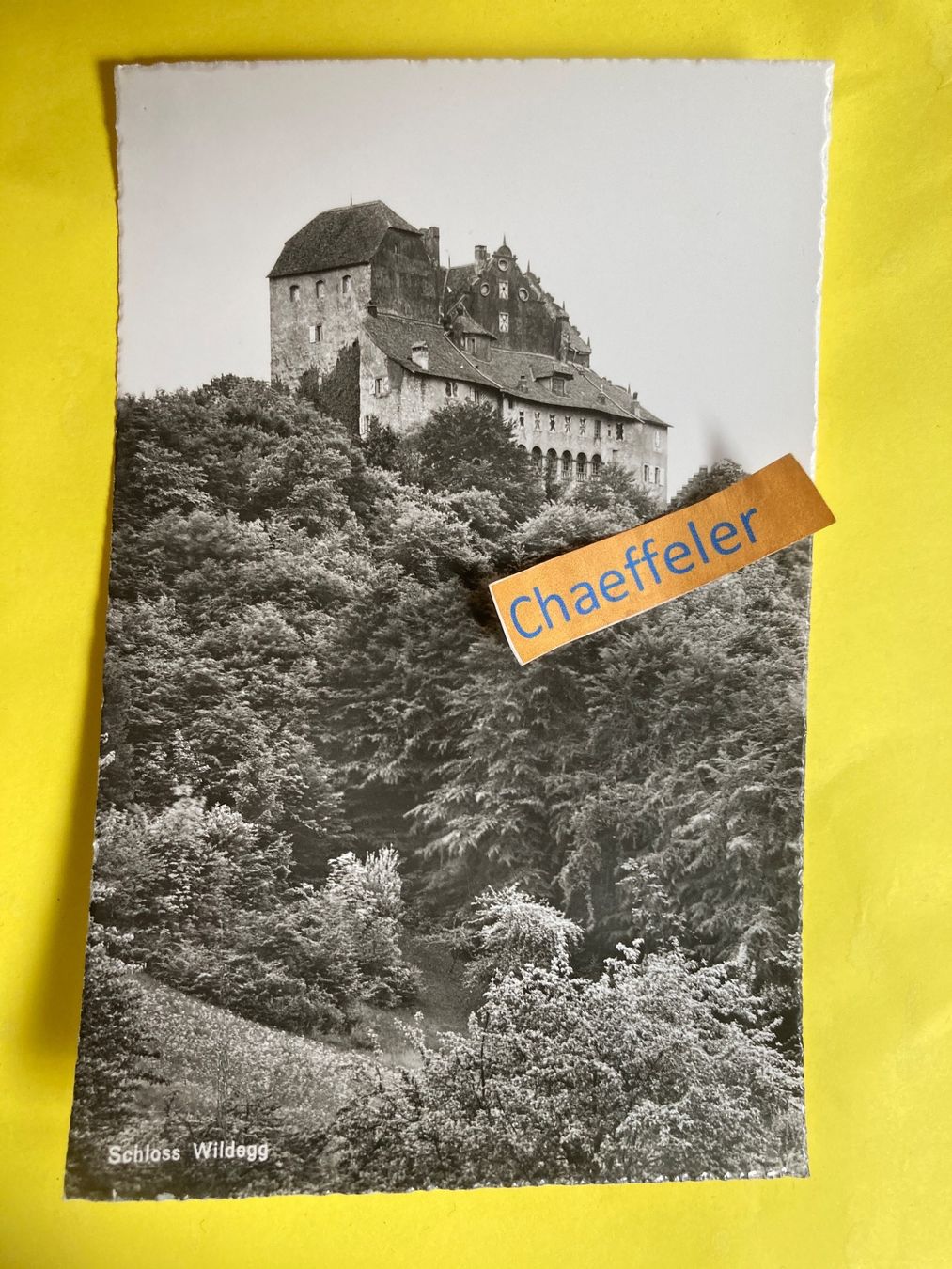 Ansichtskarten: Schloss Wildegg – Gebraucht aus Zürich von Chaeffeler