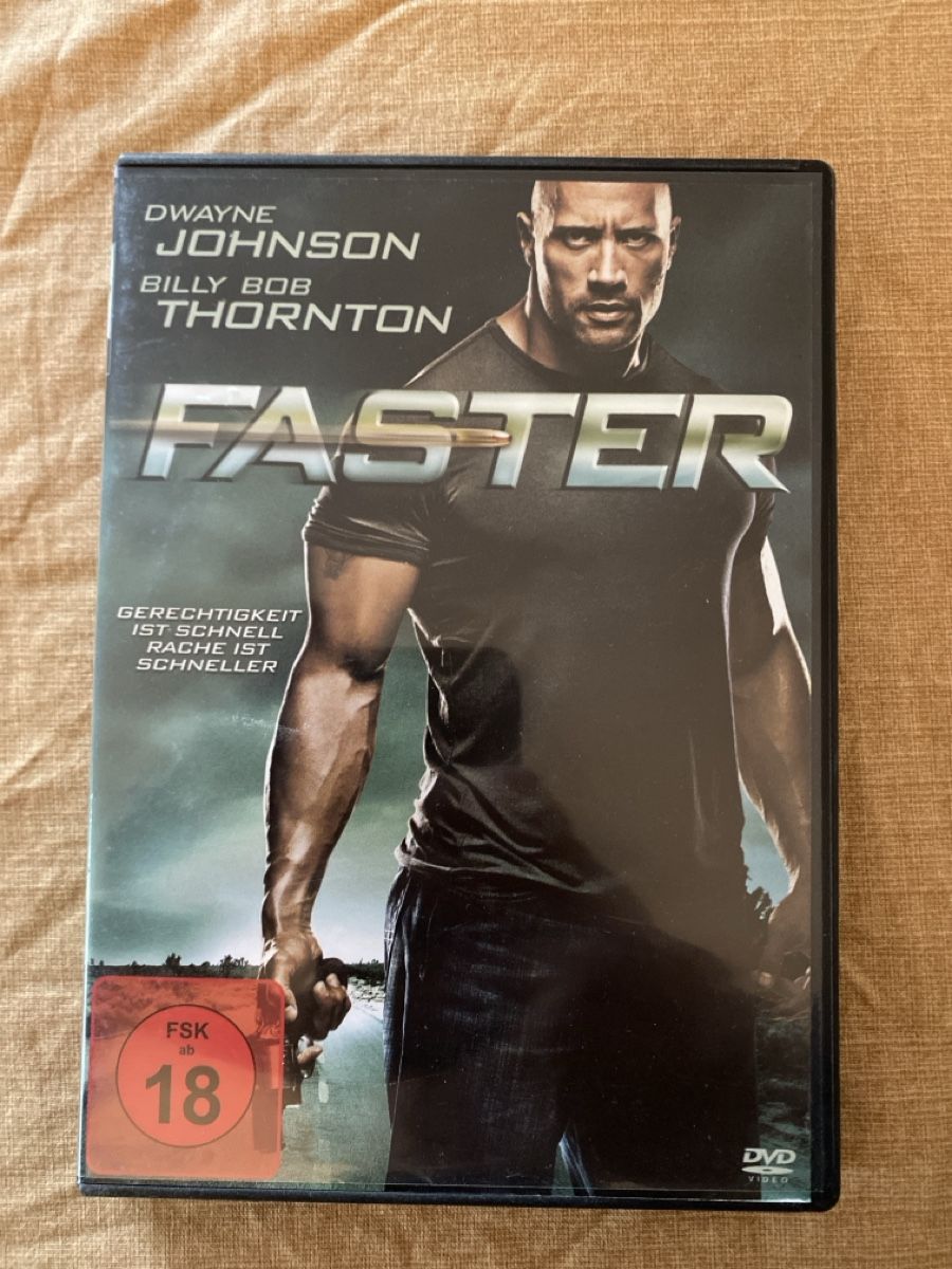 Tutti i DVDs: Action-Kracher "Faster" mit Dwayne Johnson - Top Zustand! – Usato da Meyriez venduto da Samson-7