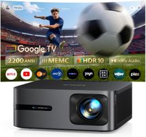 Beamer mit Google TV 14.0, 2+32GB, 2200 ANSI, MEMC, HDR10,