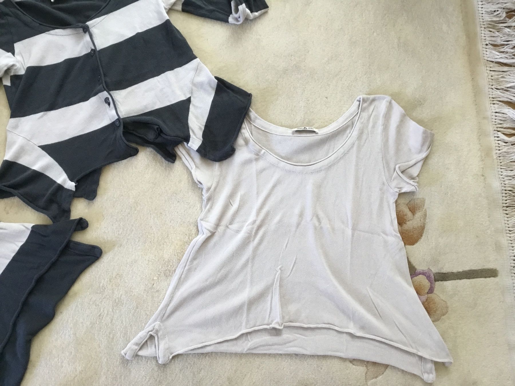Lotti di vestiti: Superbe ensemble 3p pur coton JAYKO anthracite/crème, t. 40 – Nuovo (secondo la descrizione) da Genève venduto da Mazelyne 2