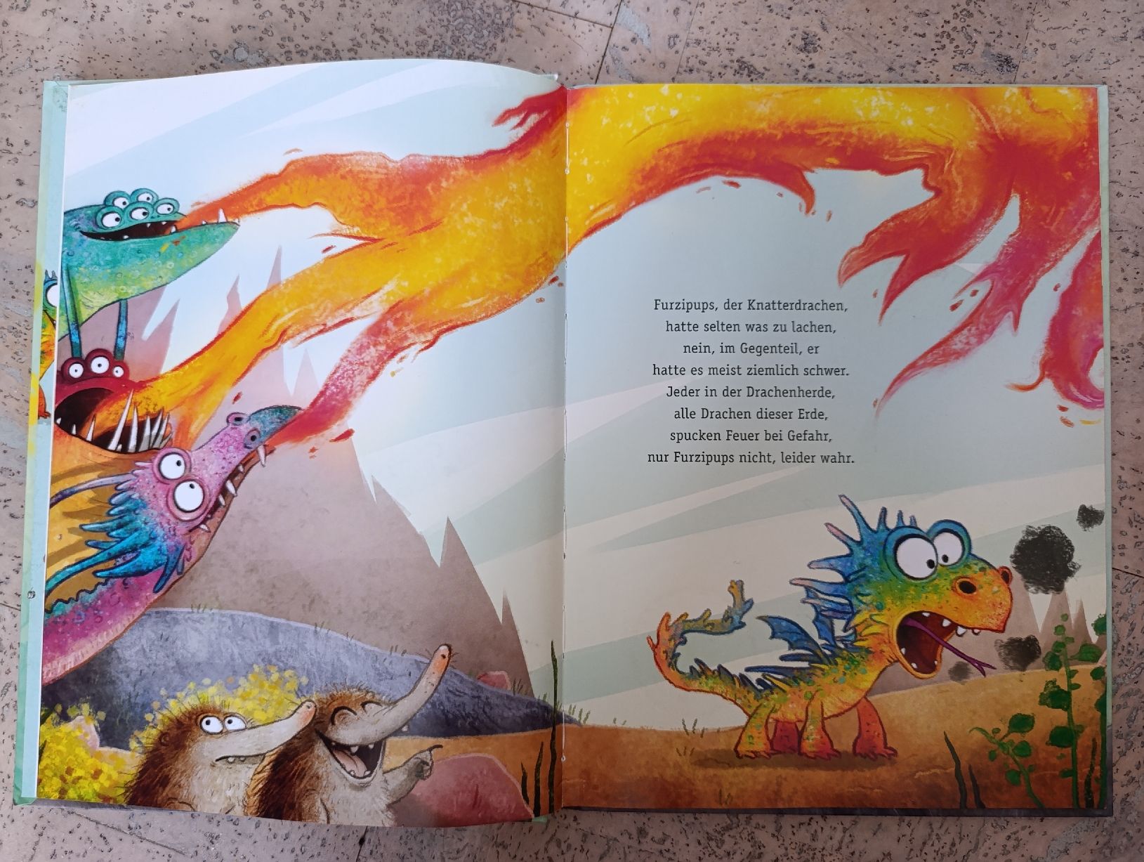 Bücher: Kinderbuch Furzipups der Knatterdrache – Gebraucht aus Heimberg von the_dealer88 1