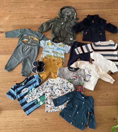 Baby set size 74 / h&m,c&a,smile