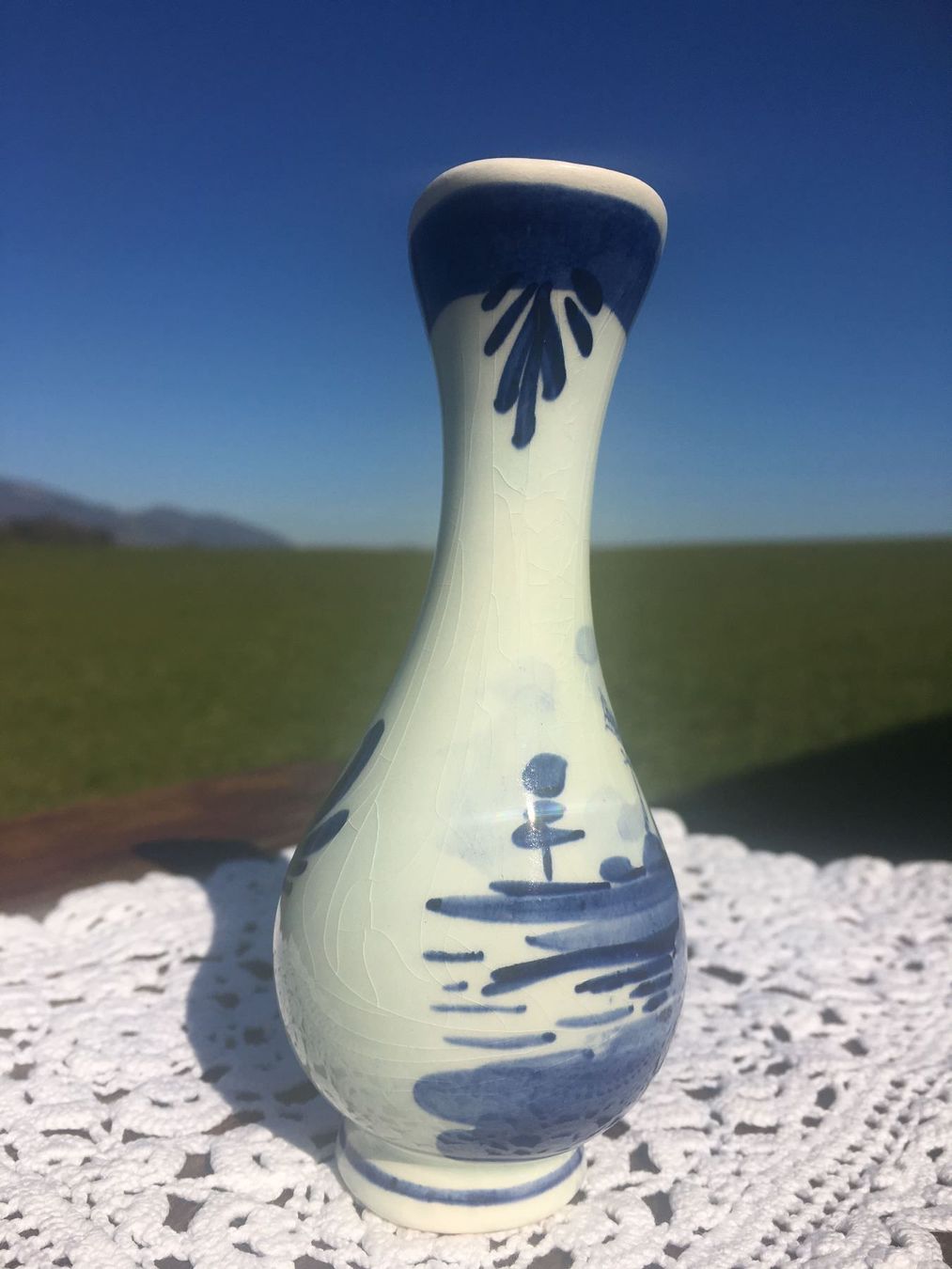 Vasi & Recipienti: DELFT  HOLLAND  BLUMENVASE  KERAMIK – Usato da Subingen venduto da ArtBead 4