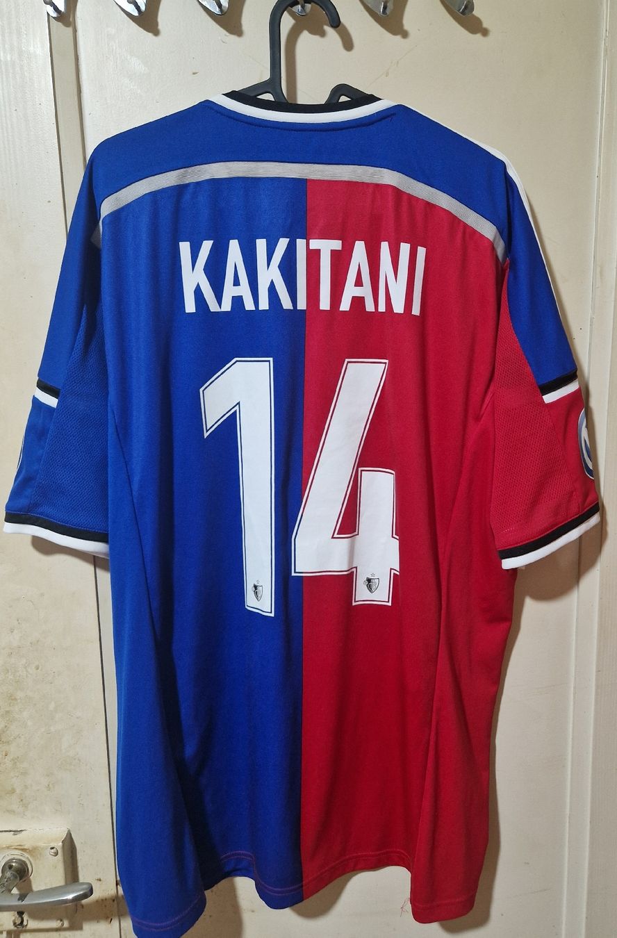 FC Basel Leibchen & Hosen: FC Basel Trikot KAKITANI 14 Grösse XL – Gebraucht aus Möhlin von Lyhme94 1