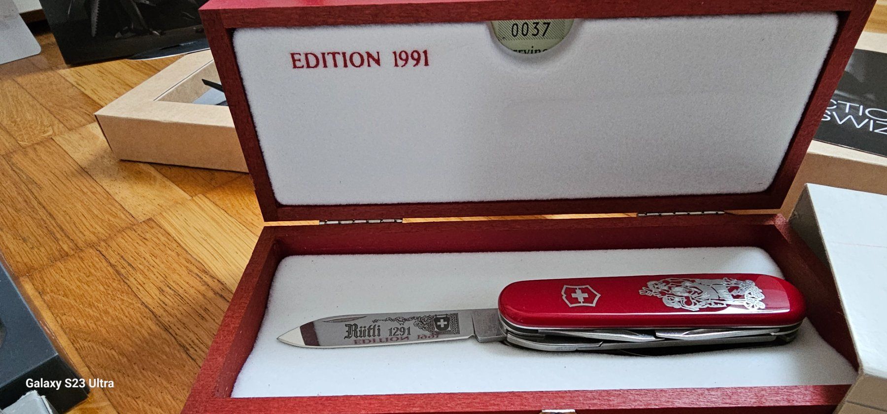 Coltelli tascabile: Victorinox Sackmesser – Nuovo e nell'imballaggio originale da Volketswil venduto da Rego66 6