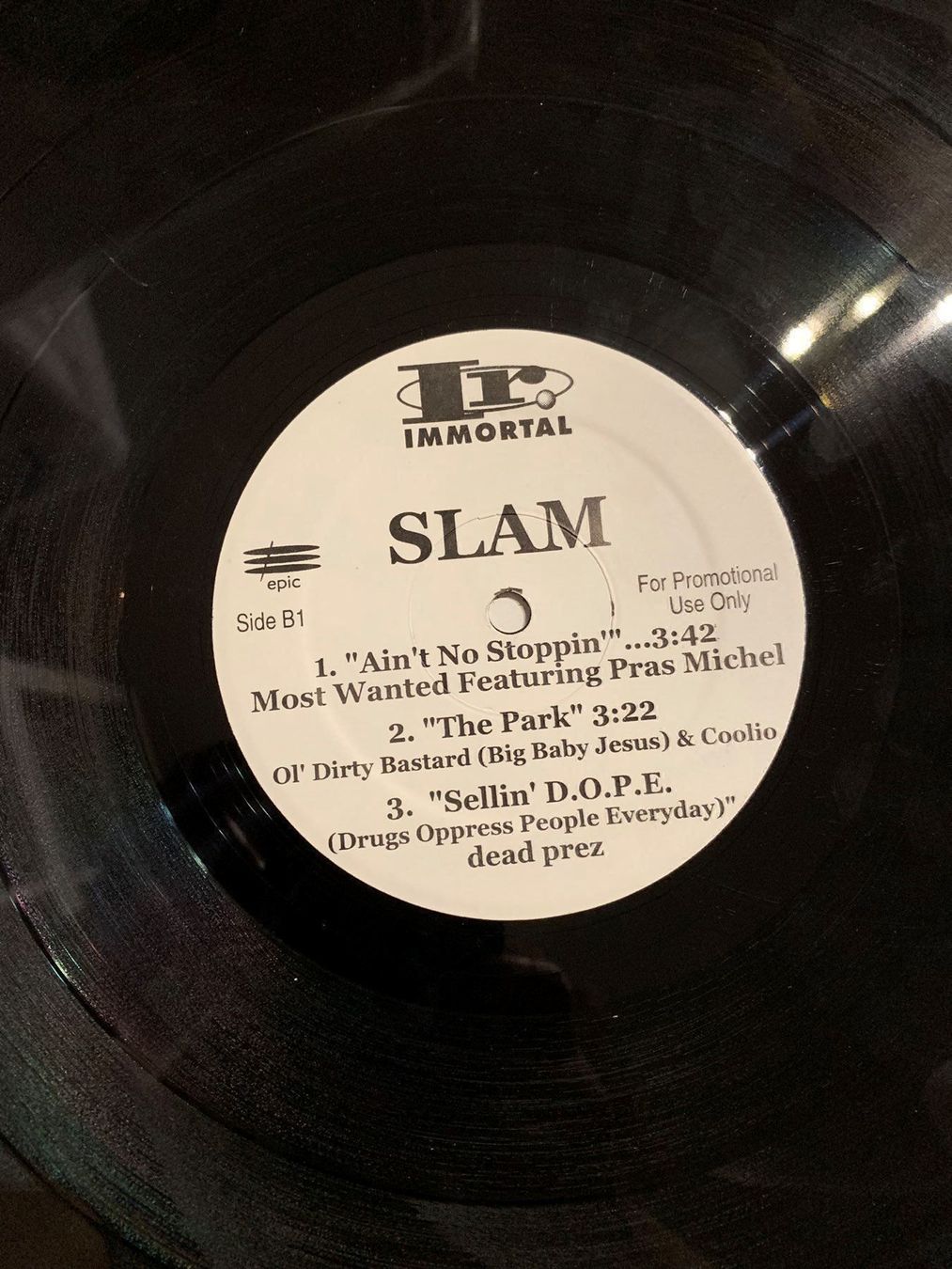 Schallplatten: Various – Slam - The Sampler - Promo – Gebraucht aus Genève von jim.k 1