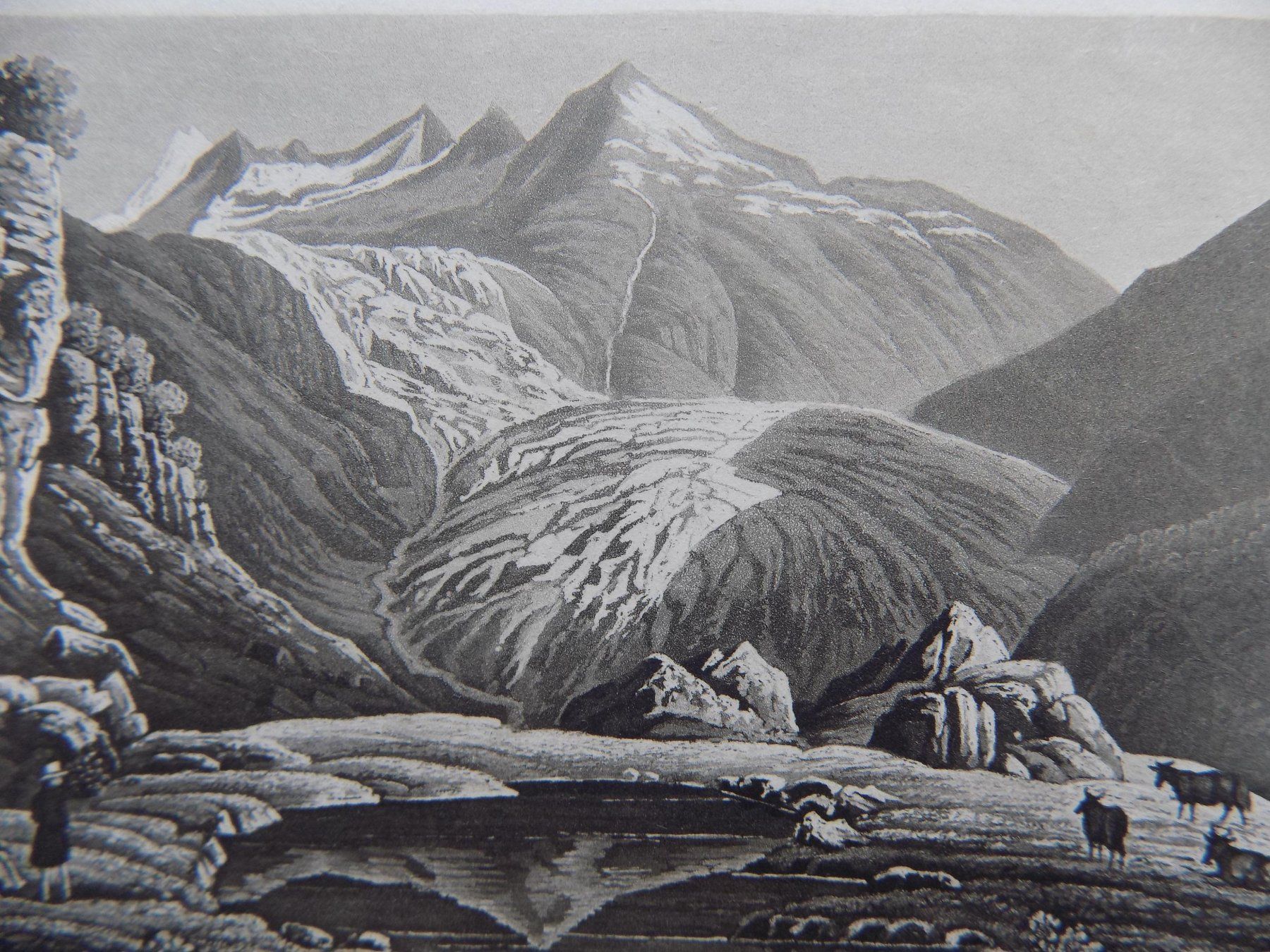 Incisioni: Vue glacier Rhône Valais – Usato da Risch venduto da Rischli15 1