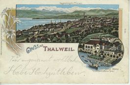 Thalwil - Thalweil Litho1900