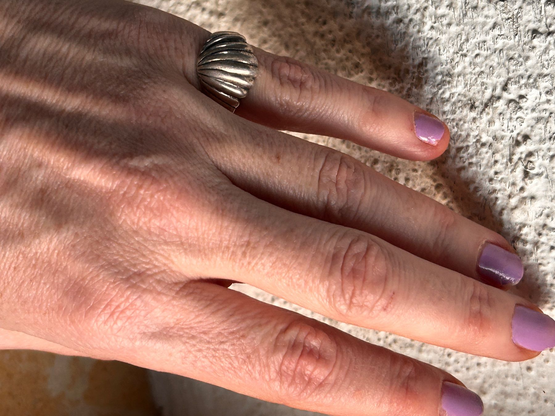 Anelli: Silber Ring,  Muschel (Grösse 51) – Usato da Dittingen venduto da Bellevista 1