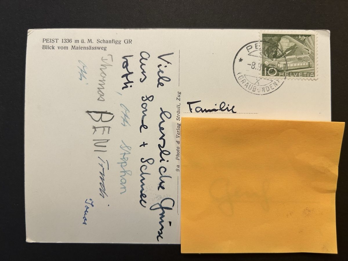 Cartes postales: Peist GR – D'occasion à Fanas par Alessio11 1