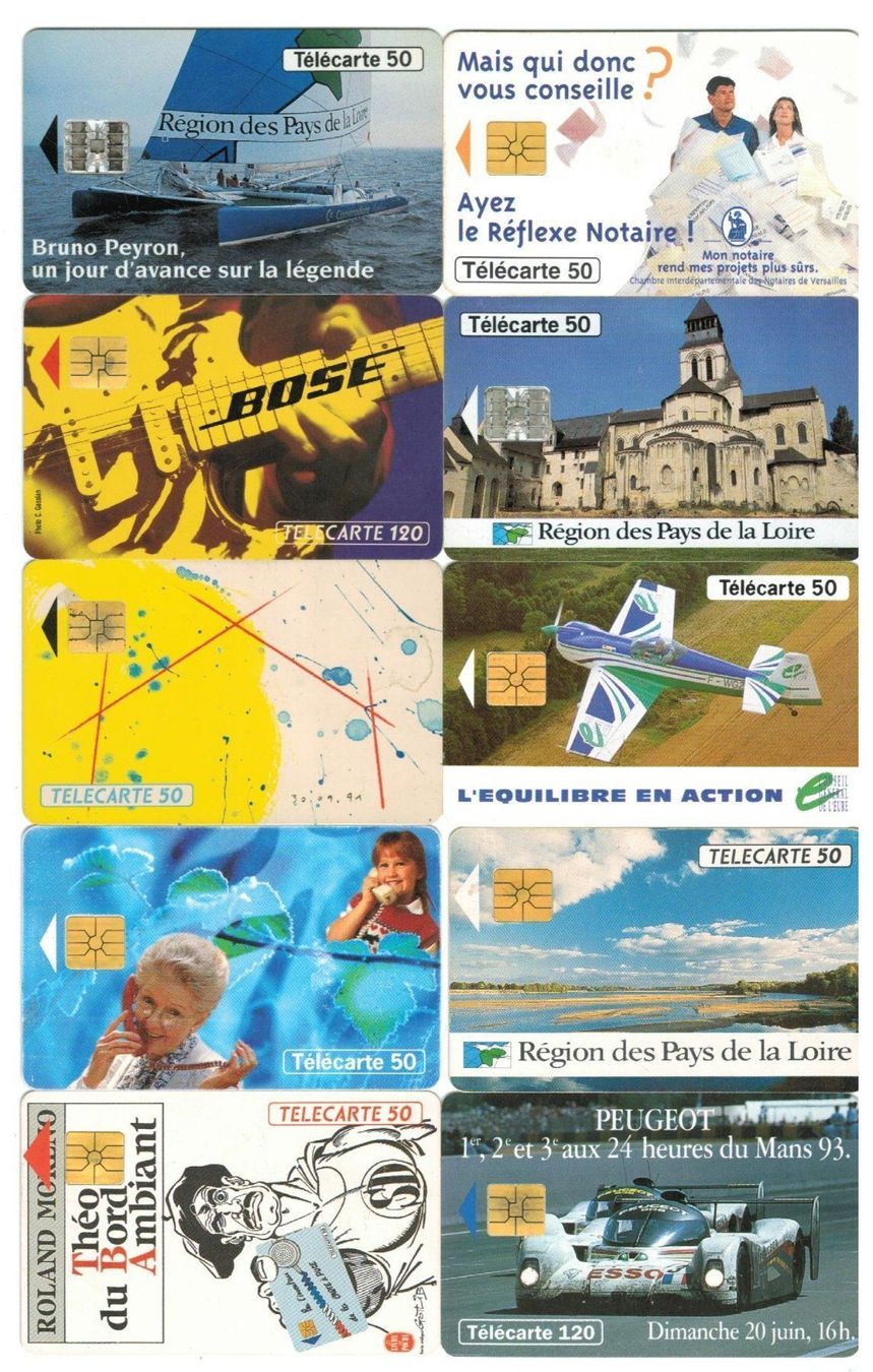 Telefon- & Taxkarten: 10 Telefonkarten Frankreich – Gebraucht aus Zürich von Tolima194