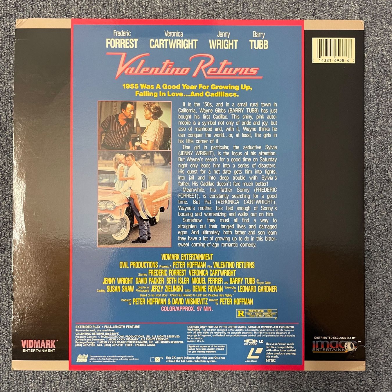 Tutti i DVDs: Valentino Returns - LASER DISC - Englisch Original – Usato da Stans venduto da Brode 1