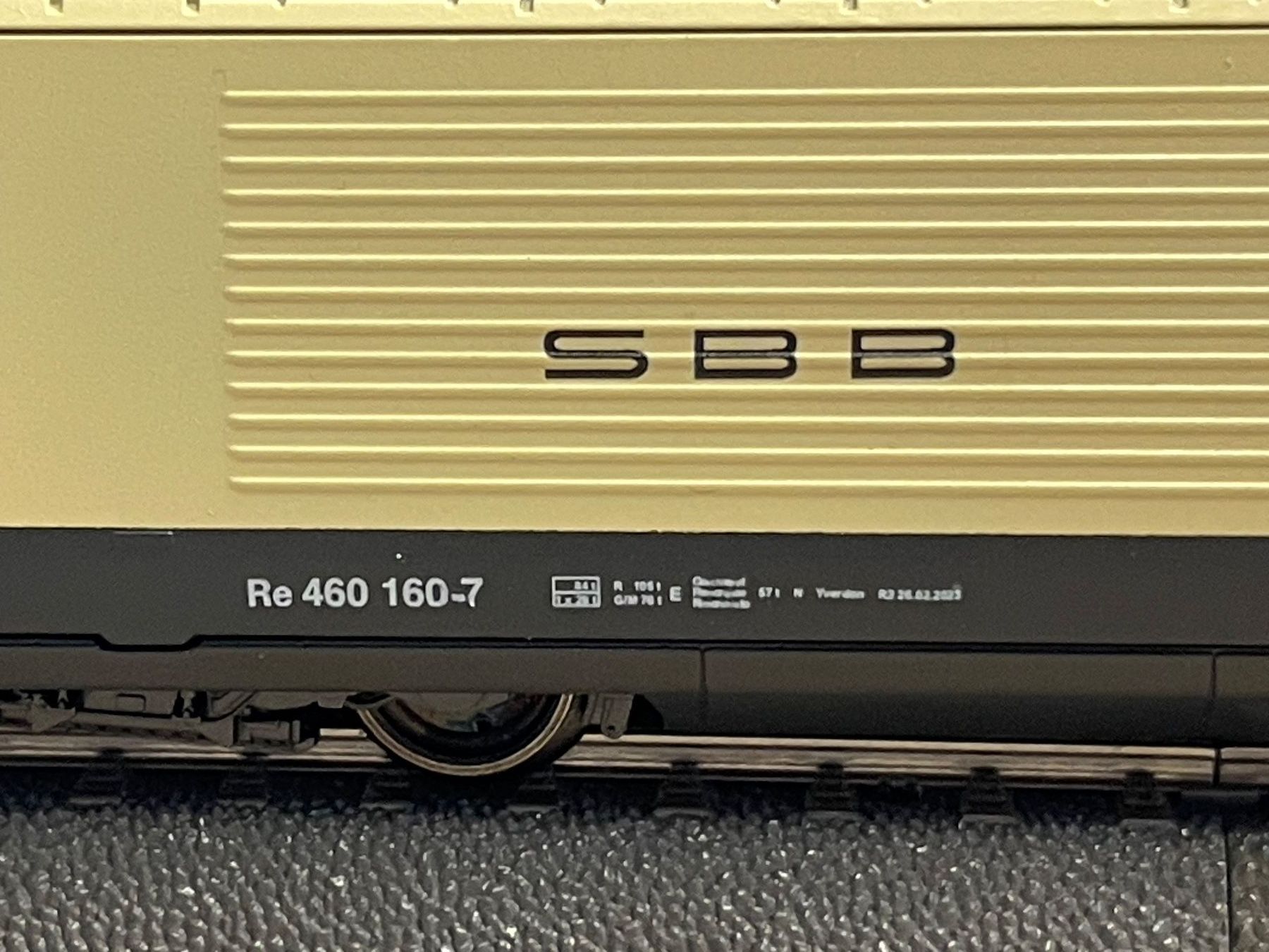 Märklin Modellini di ferrovie: Märklin Re 460 SBB Custom painted – Nuovo (secondo la descrizione) da Lützelflüh-Goldb venduto da overdose74 5