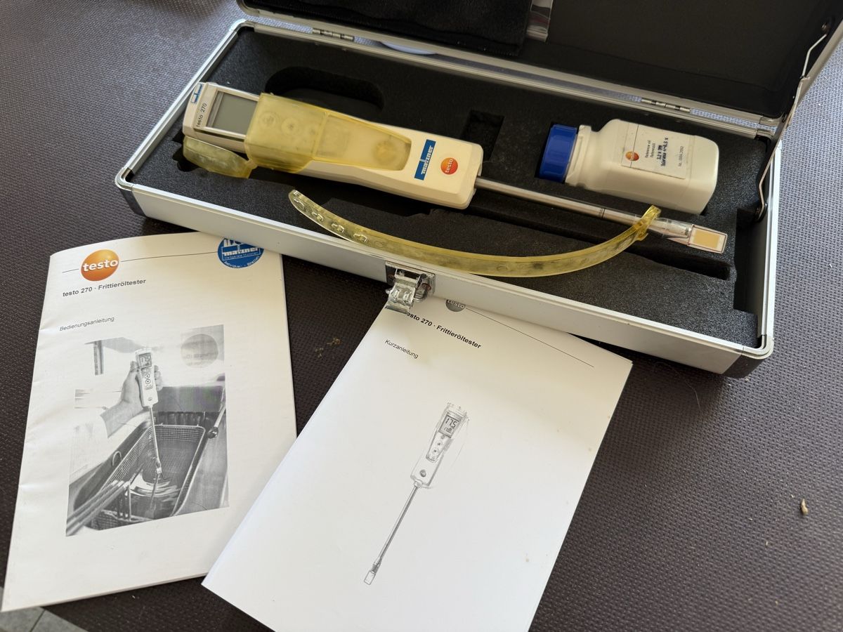 Elettrodomestici da cucina: Testo Frittieröl Tester – Usato da Aarau Rohr venduto da Miga5