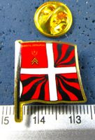 MILITÄR-FAHNE ALT BERN EMMENTAL OBERAARGAU PIN GLASIERT