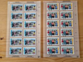 CH-Briefmarken Bogen mit ET-STempel Zustand gem.Bilder