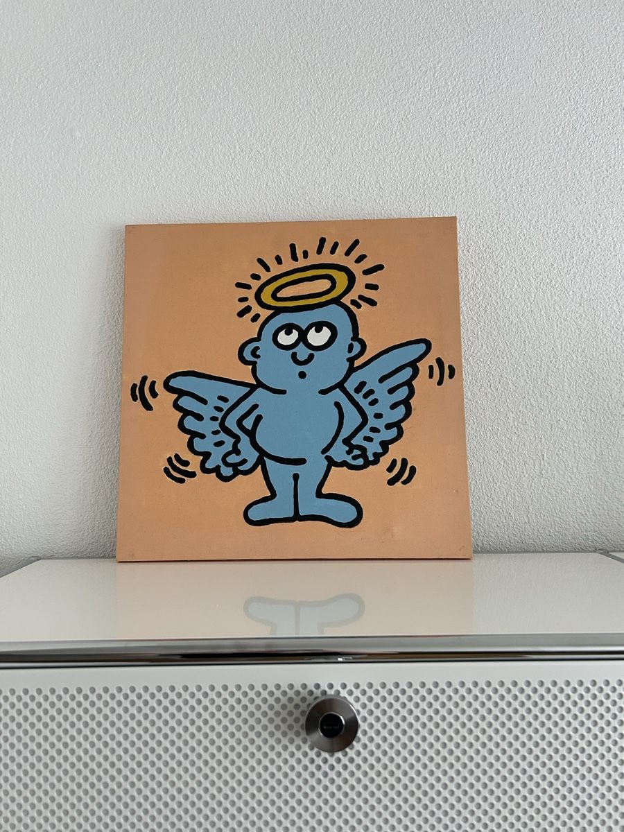Dipinti: Keith Haring Bild Engel – Usato da Würenlingen venduto da Giulio45 1