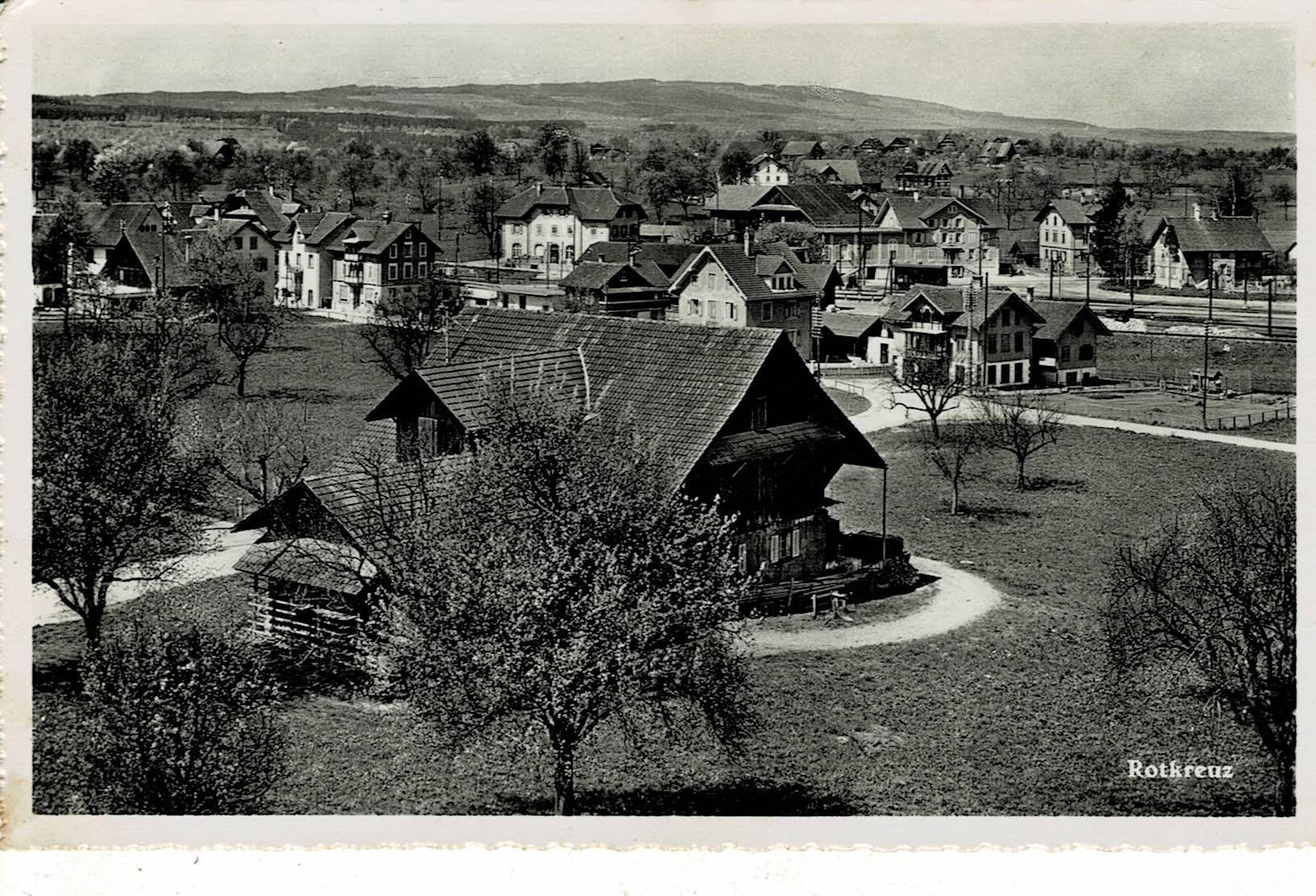Cartoline postali: ROTKREUZ ZG gel. 1946? – Usato da Hergiswil NW venduto da Kartenfrau