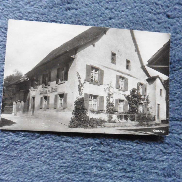 Olsberg Foto 1939 Gasthaus Rössli Dorfpartie Rheinfelden Kaufen Auf