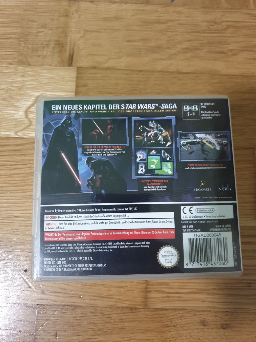 Nintendo Giochi: Star Wars The Force Unleashed Nintendo DS – Usato da Ittigen venduto da Ziok187 2