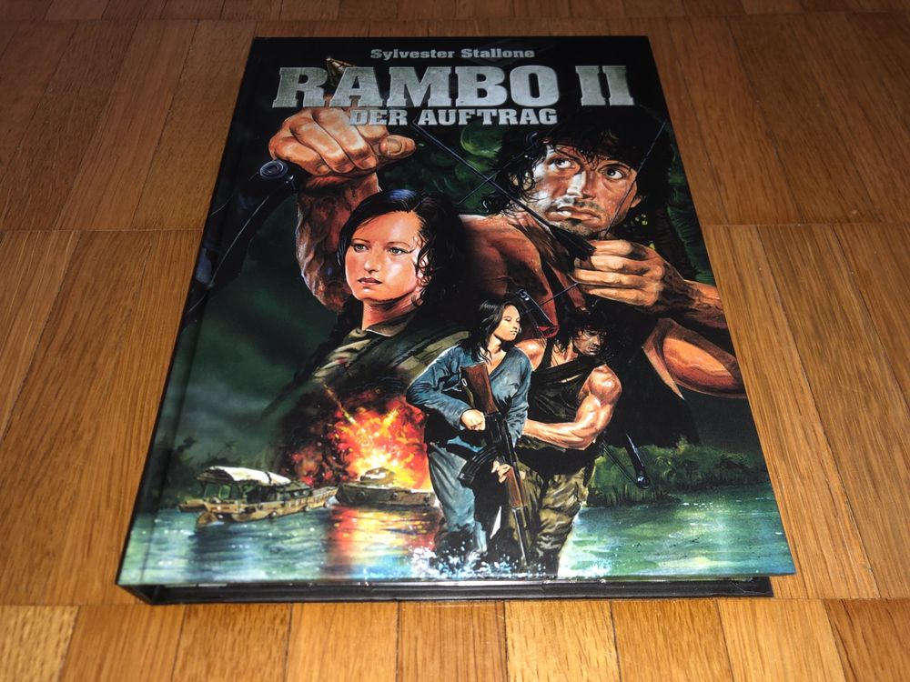 Rambo 2 - MEDIABOOK - A - GEBRAUCHT-NEUWERTIG - UNCUT | Kaufen auf Ricardo
