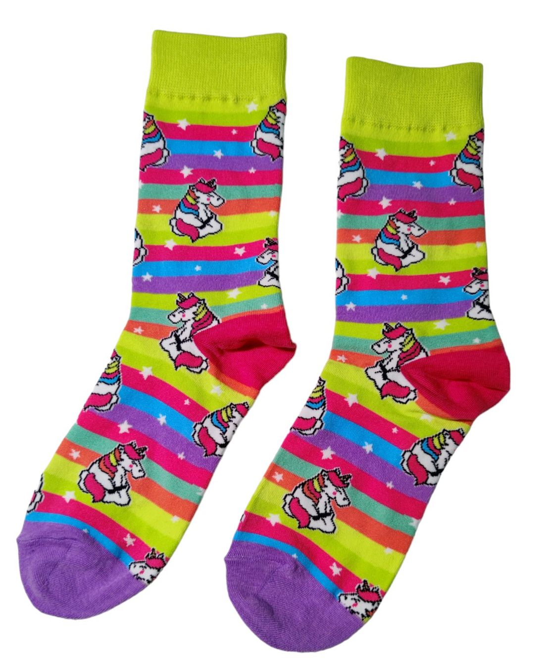 Calze: Socken Einhorn / Regenbogen / Pride / Rainbow / Unicorn – Nuovo e nell'imballaggio originale da Zürich venduto da amysmith 1