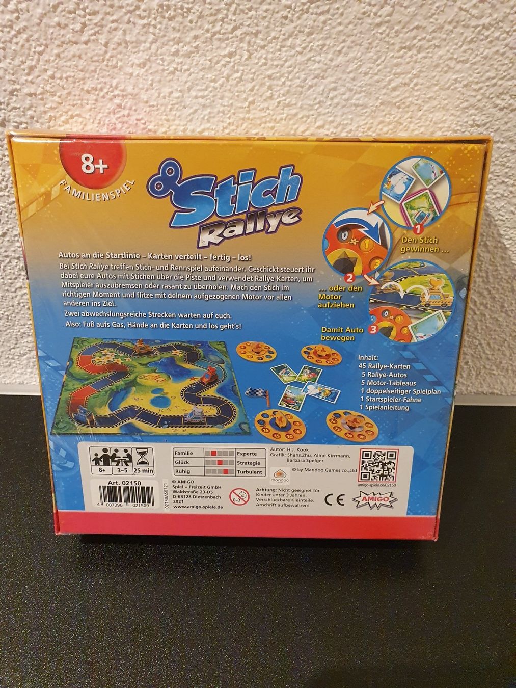 Spiele: Neu - AMIGO - Stich Rallye – Neu und originalverpackt aus Dagmersellen von Jarsetz_Restposten 1