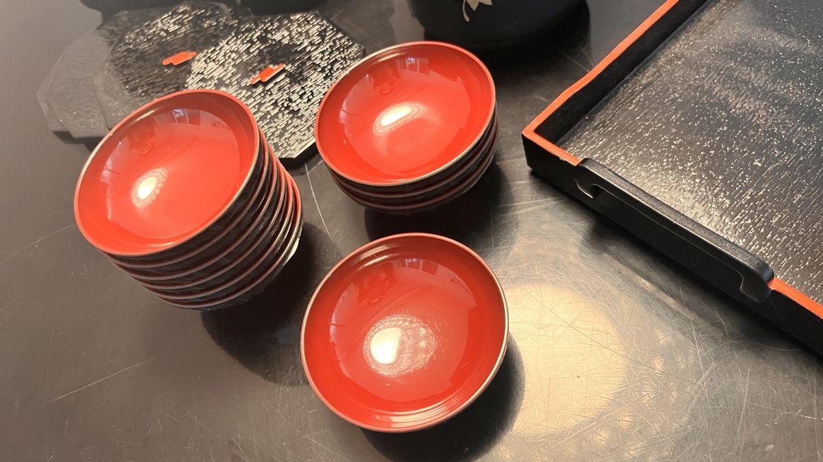 Set di piatti: Japanisches Holz Geschirr Set – Usato da Stettfurt venduto da JapaneseCollection 8