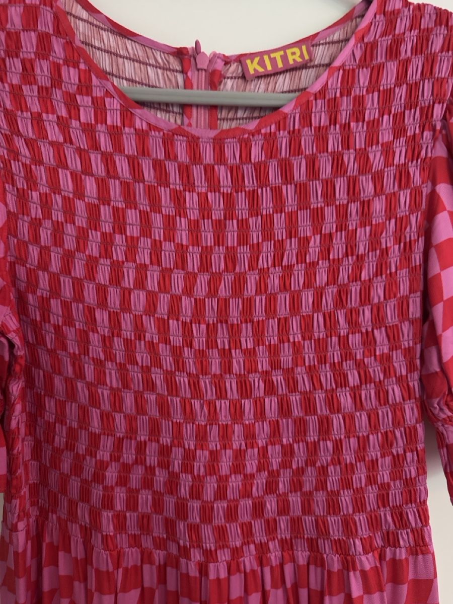 Kleider: Kitri Kleid Pink Kariert Grösse 10 – Gebraucht aus Zürich von dan_ztl5 1
