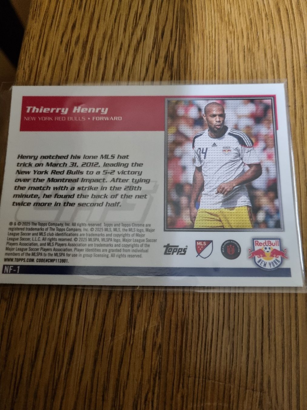 Topps Carte collezionabili: Trading Card  von Thierry Henry – Nuovo (secondo la descrizione) da Oberentfelden venduto da Giants 1