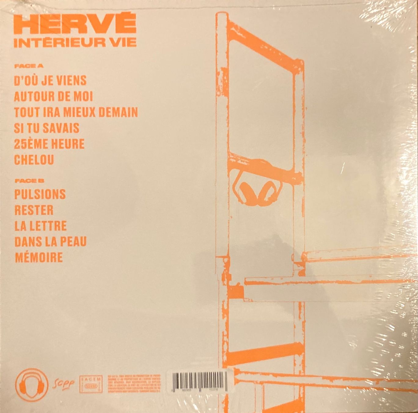 Dischi in vinile: HERVÉ - INTÉRIEUR VIE – Nuovo e nell'imballaggio originale da Poliez-Pittet venduto da Newtown-Records 1