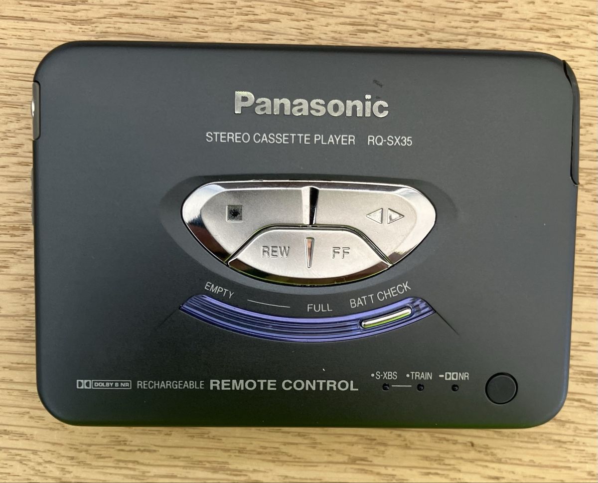 Panasonic Tragbarer Mediaplayer: Panasonic RQ-SX35 Walkman  – Defekt aus Schaffhausen von Beatstaeks 1