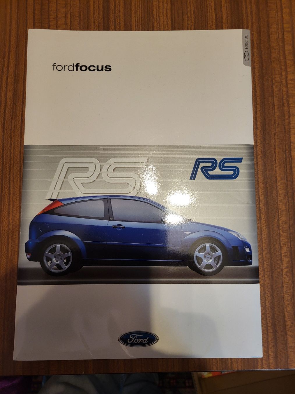 Ford Dokumente: Ford Focus RS Prospekte, selten! Mk I – Gebraucht aus Seltisberg von Essex3