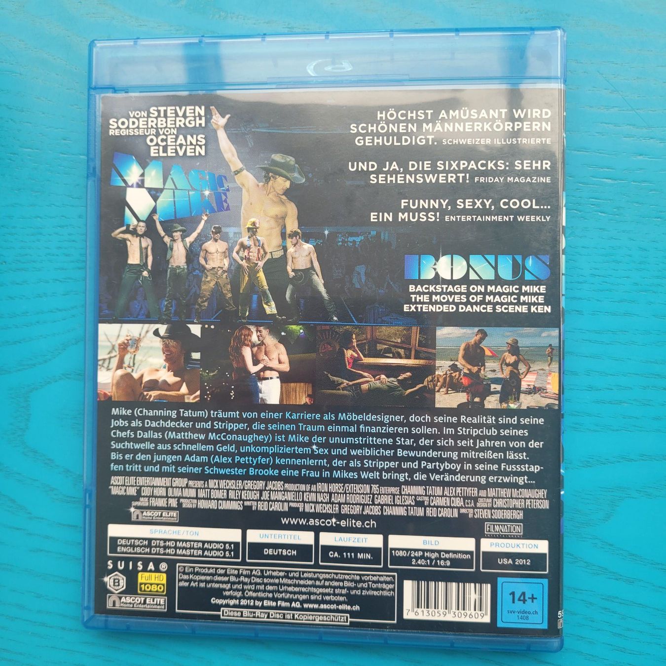 Tutti i DVDs: Magic Mike- Channing Tatum, Matthew McConaughey/ Blu ray – Usato da SCHÜBELBACH venduto da CoKaHa 1