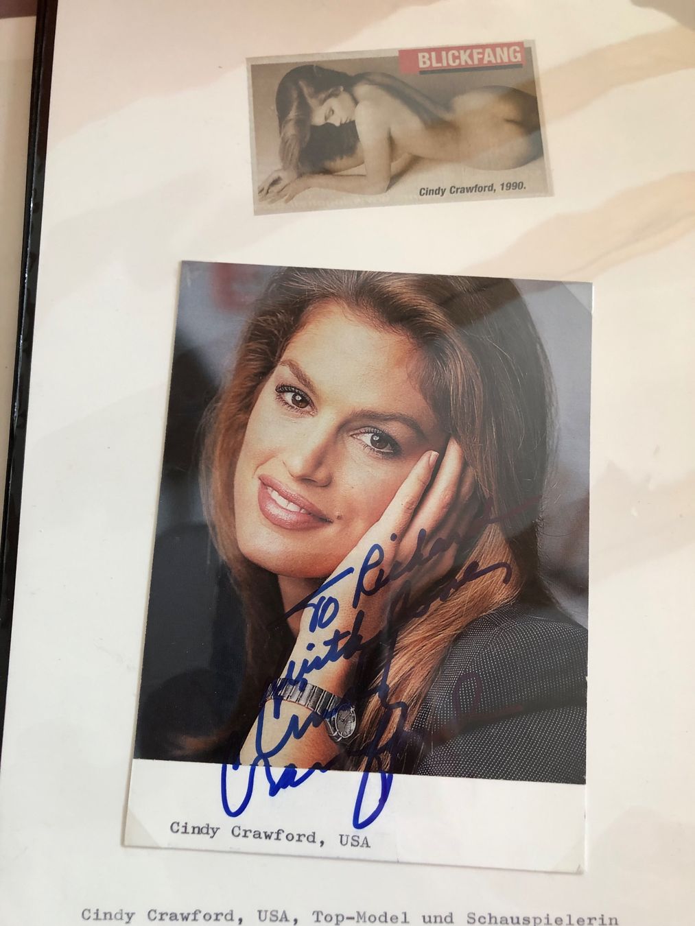 Autografi: 8 SUPERMODELS mit original Autogrammen – Usato da Lufingen venduto da Rac0 7