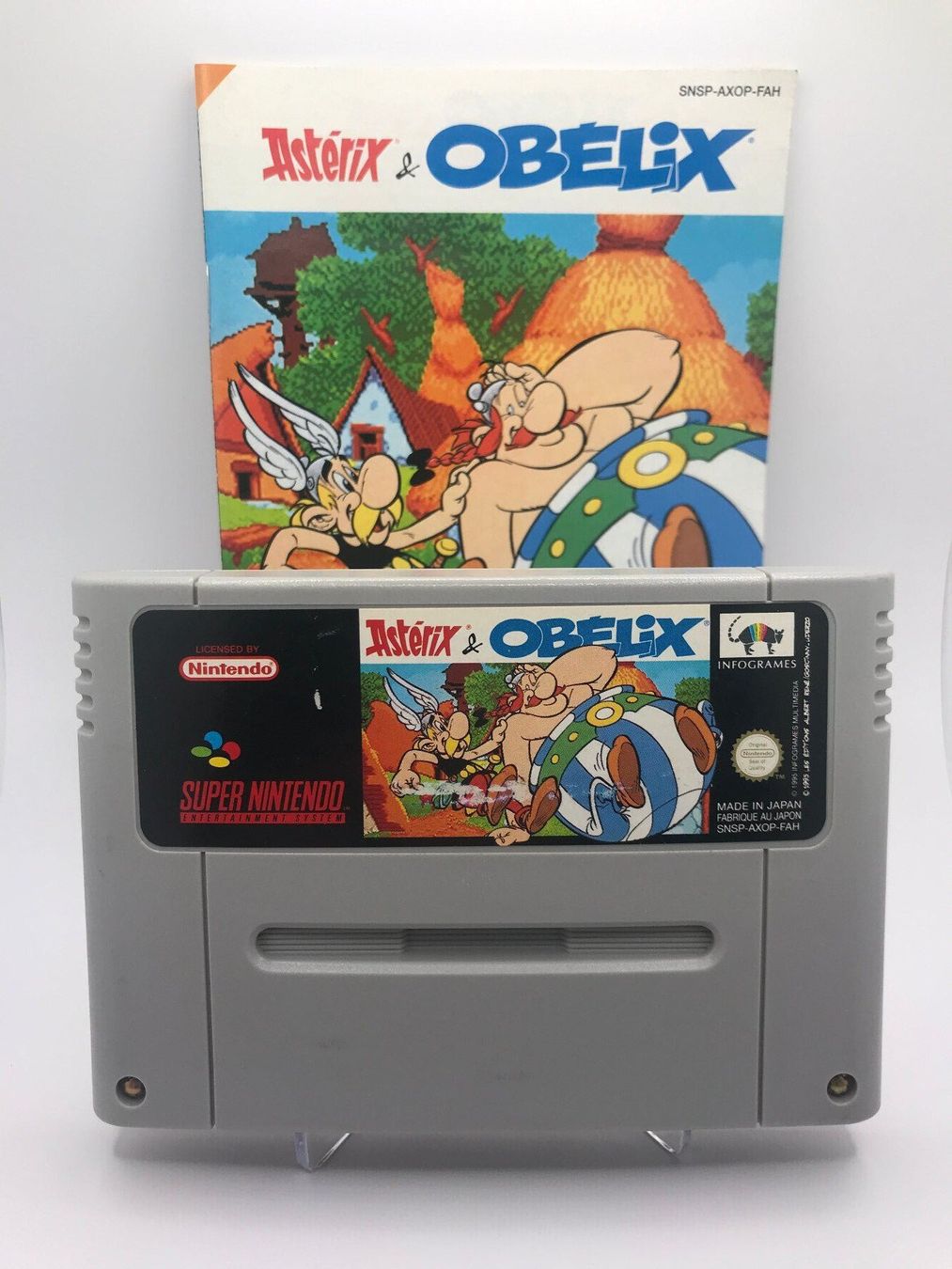 Spiele: SNES - Asterix & Obelix ( mit Anleitung ) – Gebraucht aus Allschwil von Bullach