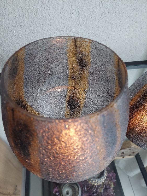 Toutes les décorations: Zwei Windlichter von livique aus Glas – D'occasion à Schalunen par bri5 2