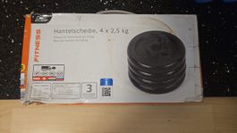 Hantelscheiben 4x 2.5 kg 