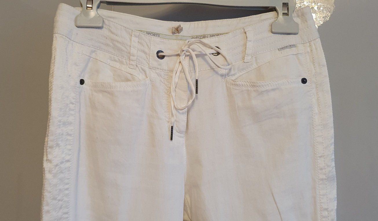 Marc Cain Pantaloni: Leinenhose von Marccain, Grösse 40 – Nuovo (secondo la descrizione) da Unterentfelden venduto da LookoutMt 2