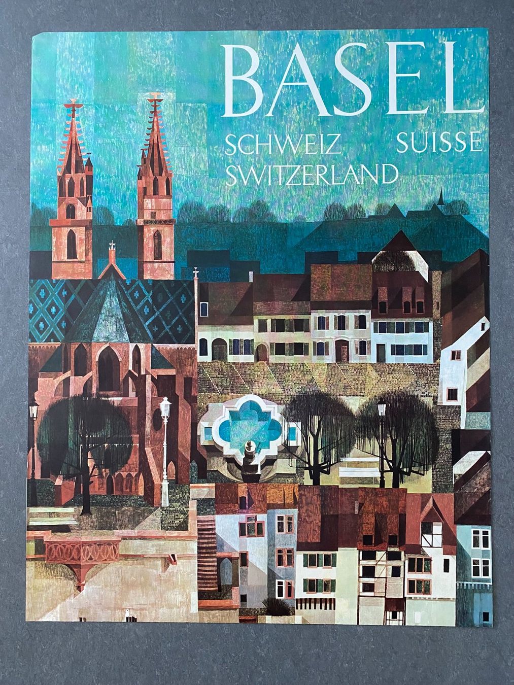 Foto & Immagini: Original Vintage Poster - Basel - Schweiz – Usato da Zürich venduto da jesulin05 1