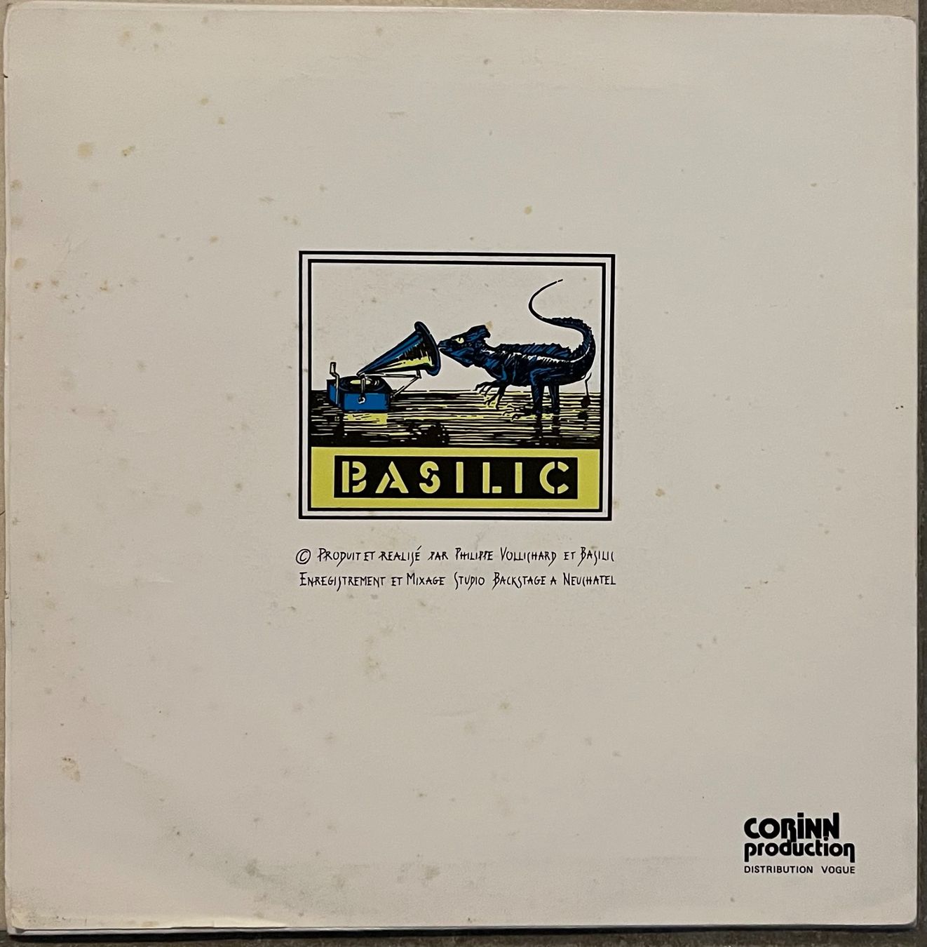 Vinyles: BASILIC - FAUX-PAS – D'occasion à Bussigny par vinyl-pas-cher 1