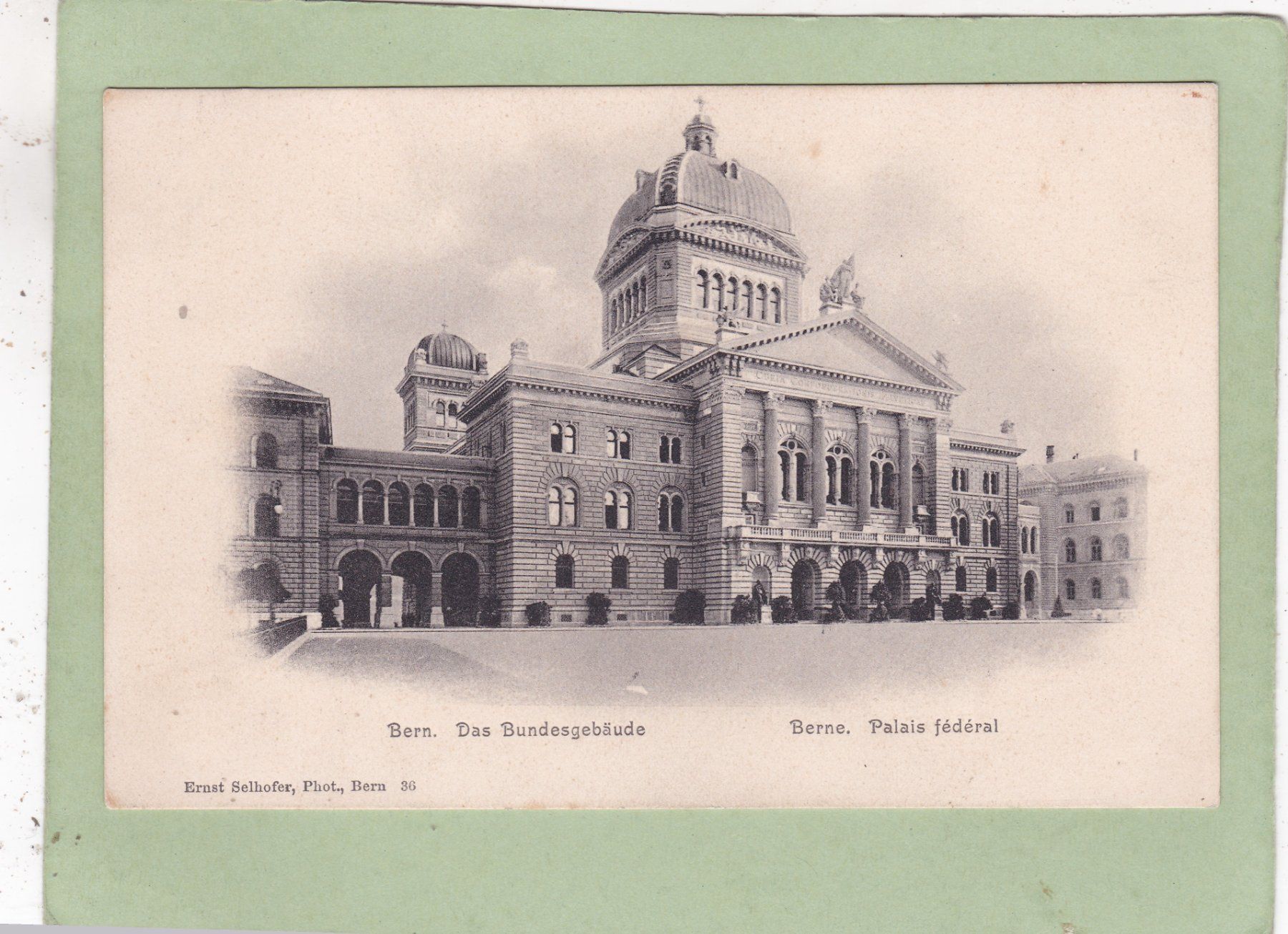 Cartoline postali: Bern Das Bundesgebäude – Usato da Herisau venduto da Lisegrat2008
