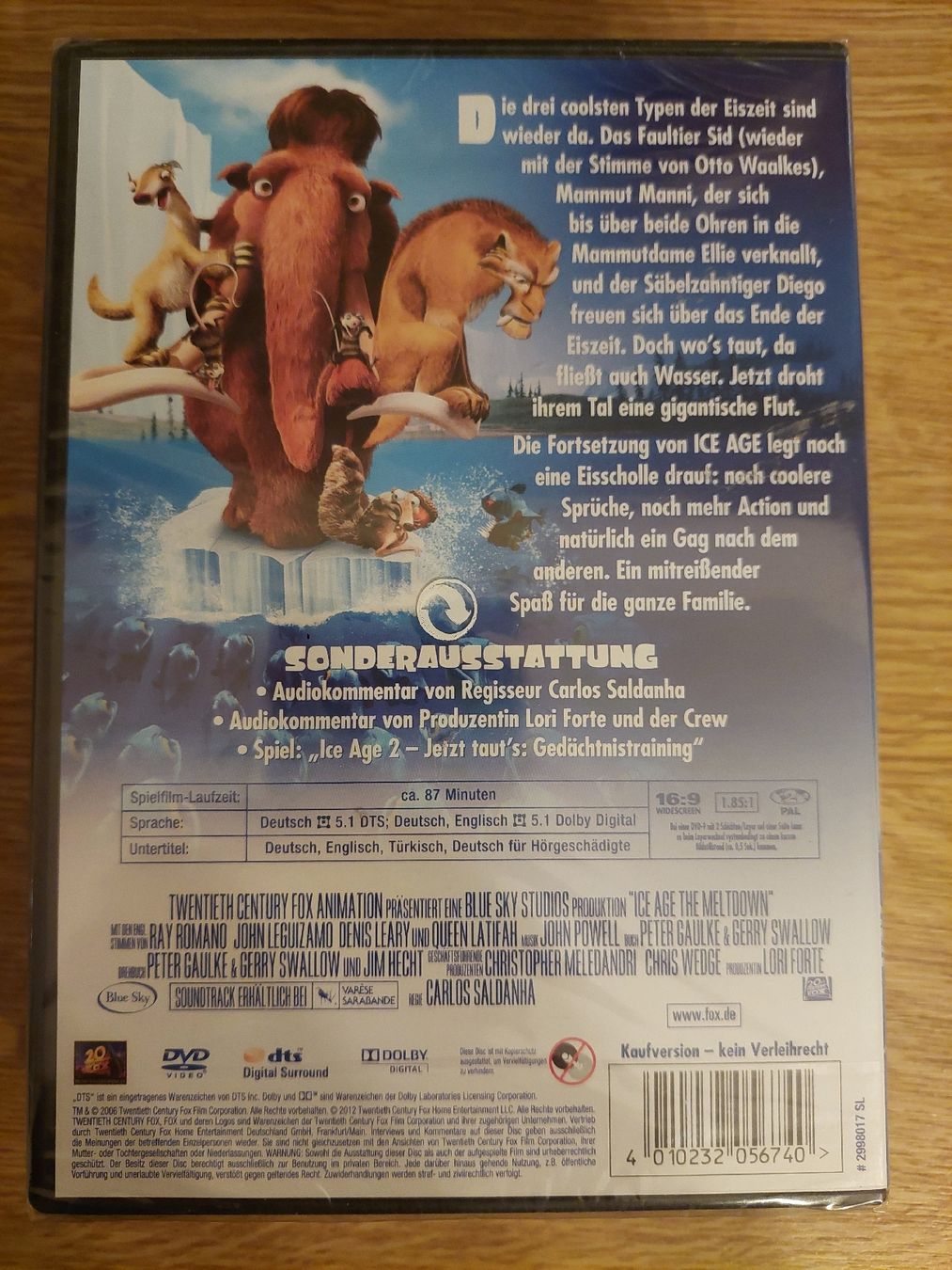 Tous les DVDs: DVD Ice Age 1-3  neu – Neuf avec emballage d'origine à Zürich par Jeanne916 3