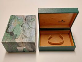Rolex Box Nr. 68.00.71 grün 16234 Rhod Rn - Vintage