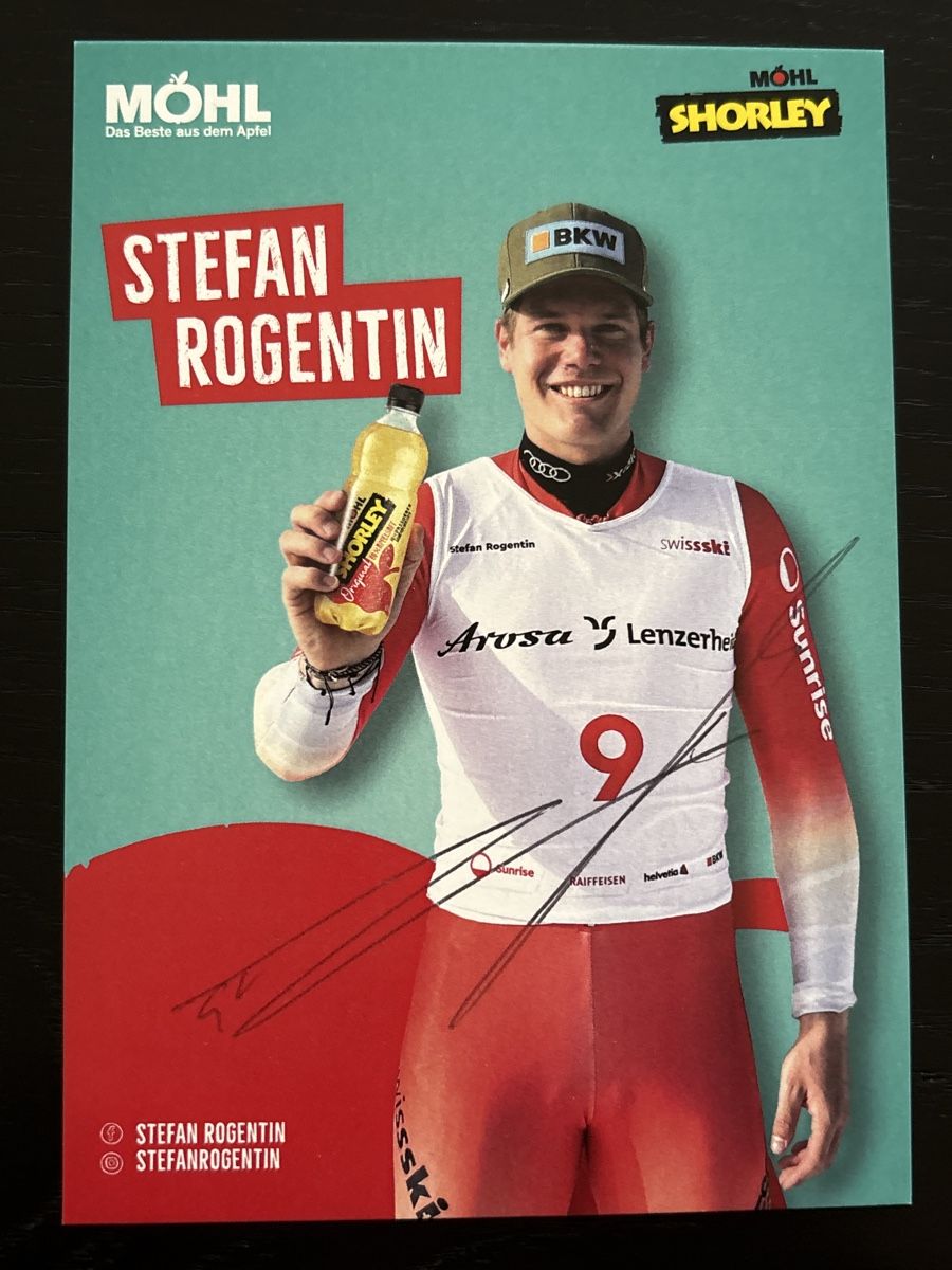 Autografi: Signierte Autogrammkarte Stefan Rogentin Ski Alpin Schweizer – Nuovo (secondo la descrizione) da Uetendorf venduto da hoisle